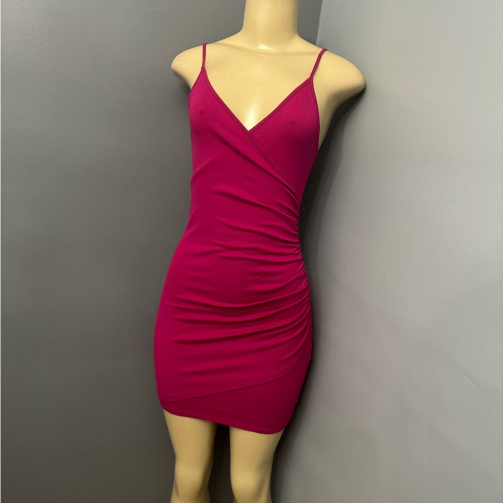 Forever21 fucsia Bodycon dress small